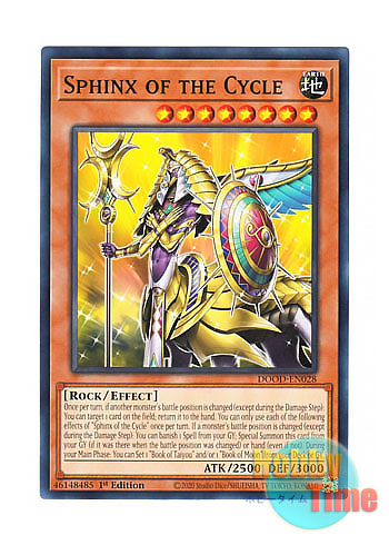 画像1: 英語版 DOOD-EN028 Sphinx of the Cycle 転輪のスフィンクス (ノーマル) 1st Edition