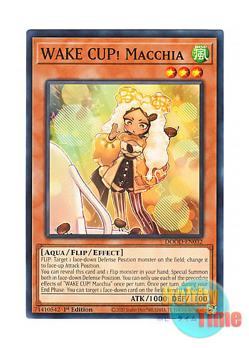画像1: 英語版 DOOD-EN032 WAKE CUP! Macchia WAKE CUP！ マキ (ノーマル) 1st Edition
