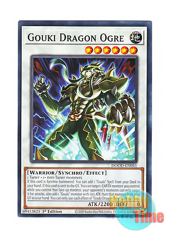 画像1: 英語版 DOOD-EN041 Gouki Dragon Ogre 剛鬼ドラゴン・オーガ (ノーマル) 1st Edition