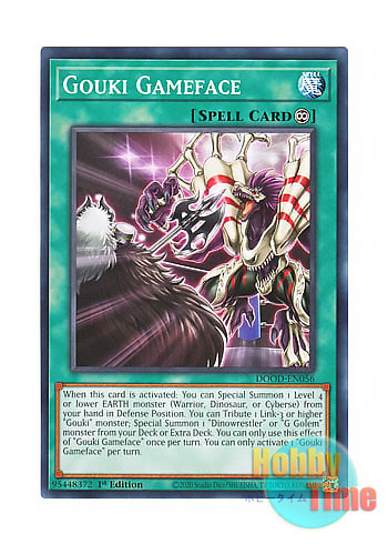 画像1: 英語版 DOOD-EN056 Gouki Gameface 剛鬼闘魂 (ノーマル) 1st Edition