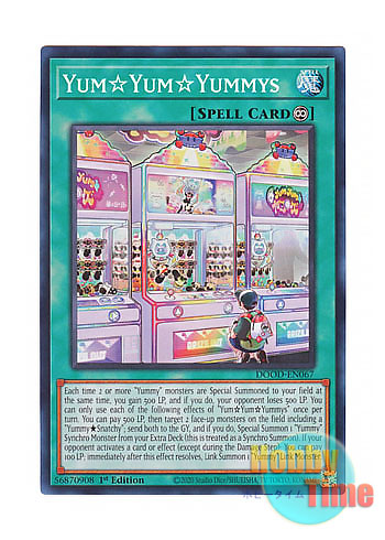 画像1: 英語版 DOOD-EN067 Yum☆Yum☆Yummys Yum☆Yum☆ヤミーズ (スーパーレア) 1st Edition
