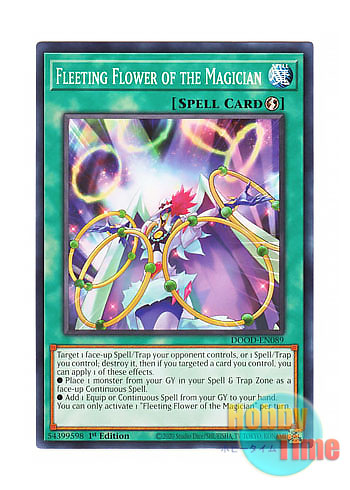 画像1: 英語版 DOOD-EN089 Fleeting Flower of the Magician 日本未発売 (ノーマル) 1st Edition