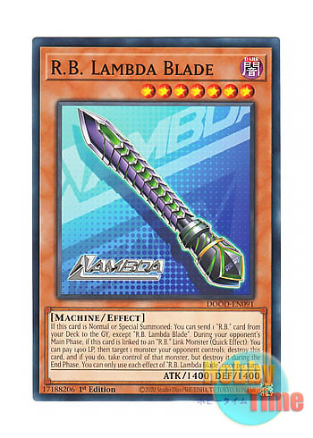 画像1: 英語版 DOOD-EN091 R.B. Lambda Blade 日本未発売 (ノーマル) 1st Edition