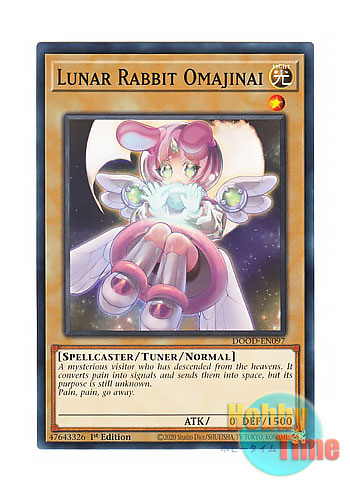 画像1: 英語版 DOOD-EN097 Lunar Rabbit Omajinai スペース・オマジナイ・ウサギ (ノーマル) 1st Edition