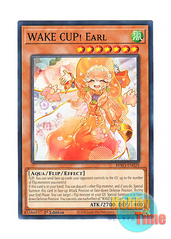 画像1: 英語版 BPRO-EN029 WAKE CUP! Earl WAKE CUP！ アル (ノーマル) 1st Edition
