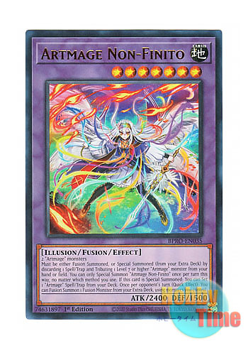 画像1: 英語版 BPRO-EN035 Artmage Non-Finito 神芸なる知恵の乙女 (ウルトラレア) 1st Edition