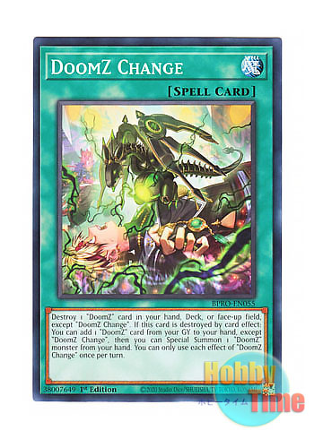 画像1: 英語版 BPRO-EN055 DoomZ Change 終刻変転 (ノーマル) 1st Edition