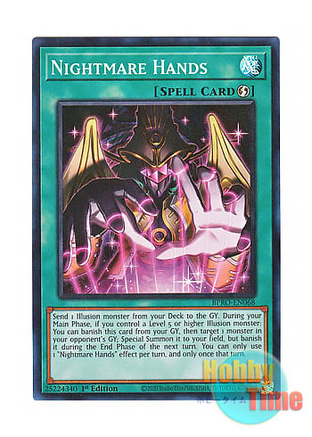 画像1: 英語版 BPRO-EN068 Nightmare Hands 幻惑の操手 (スーパーレア) 1st Edition