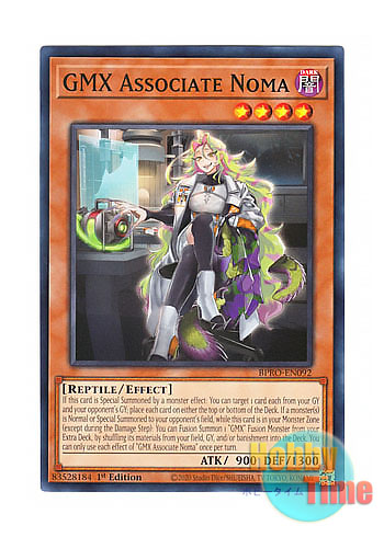 画像1: 英語版 BPRO-EN092 GMX Associate Noma 日本未発売 (ノーマル) 1st Edition