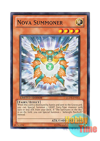 画像1: 英語版 GLD3-EN011 Nova Summoner コーリング・ノヴァ (ノーマル) Limited Edition