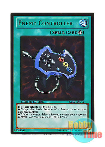 画像1: 英語版 GLD3-EN043 Enemy Controller エネミーコントローラー (ゴールドレア) Limited Edition