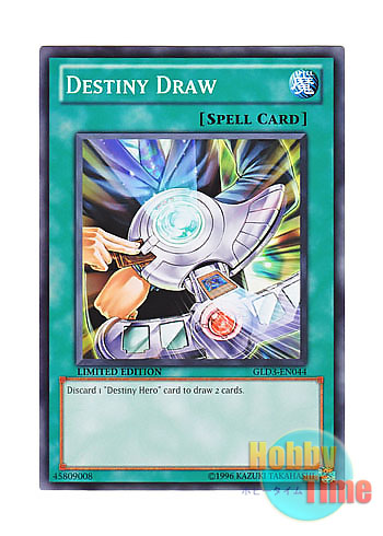 画像1: 英語版 GLD3-EN044 Destiny Draw デステニー・ドロー (ノーマル) Limited Edition