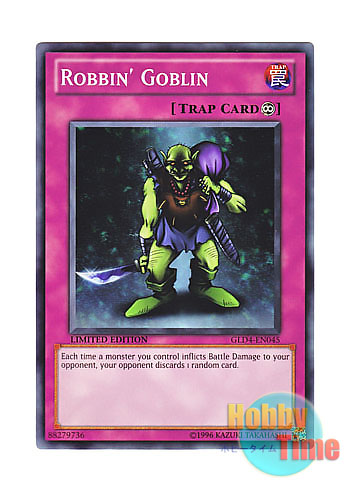 画像1: 英語版 GLD4-EN045 Robbin' Goblin 追い剥ぎゴブリン (ノーマル) Limited Edition