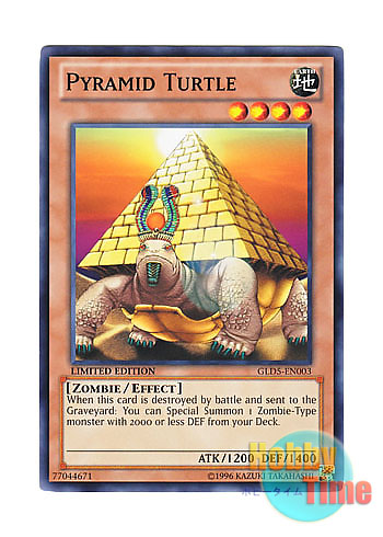 画像1: 英語版 GLD5-EN003 Pyramid Turtle ピラミッド・タートル (ノーマル) Limited Edition
