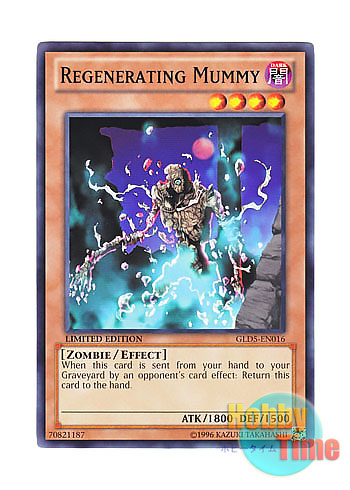 画像1: 英語版 GLD5-EN016 Regenerating Mummy 再生ミイラ (ノーマル) Limited Edition