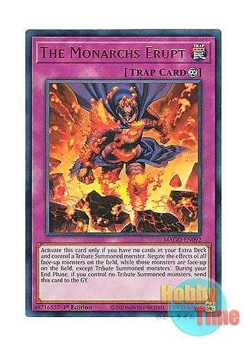 画像1: 英語版 MAGO-EN092 The Monarchs Erupt 帝王の溶撃 (レア：ゴールド) 1st Edition