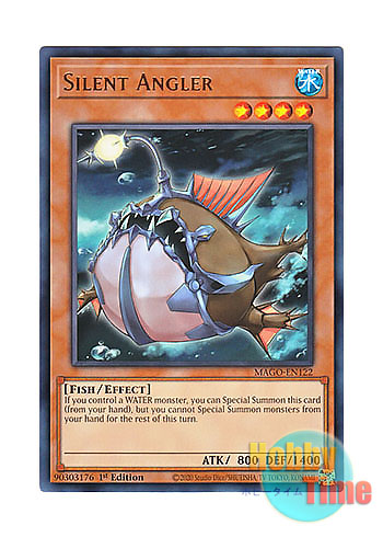 画像1: 英語版 MAGO-EN122 Silent Angler サイレント・アングラー (レア：ゴールド) 1st Edition
