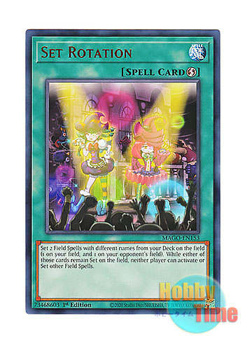 画像1: 英語版 MAGO-EN153 Set Rotation 盆回し (レア：ゴールド) 1st Edition