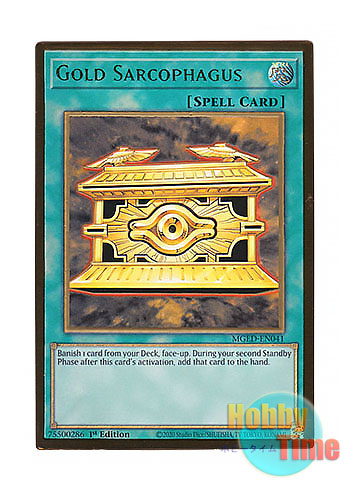 画像1: 英語版 MGED-EN041 Gold Sarcophagus 封印の黄金櫃 (プレミアムゴールドレア) 1st Edition