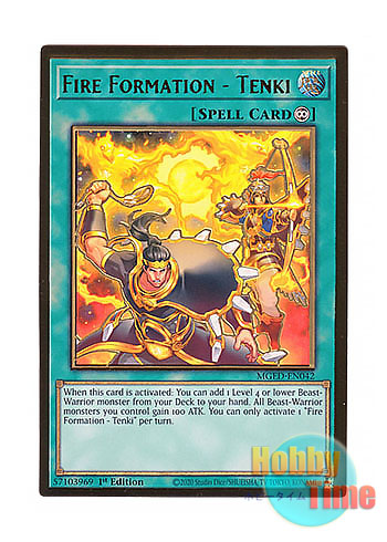 画像1: 英語版 MGED-EN042 Fire Formation - Tenki 炎舞－「天キ」 (プレミアムゴールドレア) 1st Edition