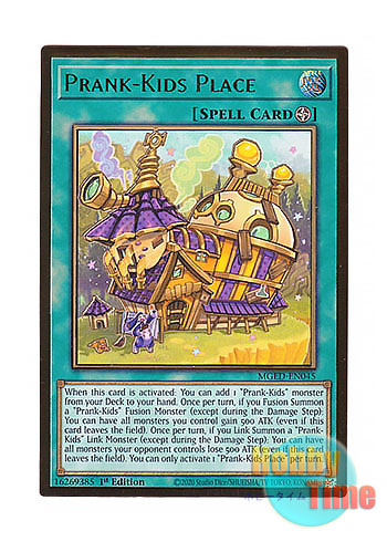 画像1: 英語版 MGED-EN045 Prank-Kids Place プランキッズ・ハウス (プレミアムゴールドレア) 1st Edition