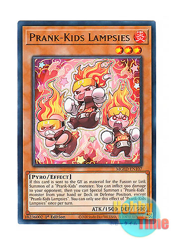 画像1: 英語版 MGED-EN107 Prank-Kids Lampsies プランキッズ・ランプ (レア：ゴールド) 1st Edition