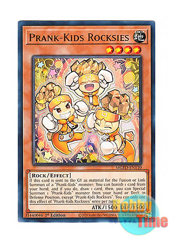 画像1: 英語版 MGED-EN110 Prank-Kids Rocksies プランキッズ・ロック (レア：ゴールド) 1st Edition