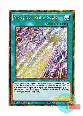 画像1: 英語版 PGL3-EN014 Shining Hope Road 輝望道 (ゴールドシークレットレア) 1st Edition