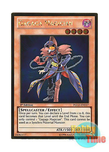画像1: 英語版 PGLD-EN037 Gagaga Magician ガガガマジシャン (ゴールドレア) 1st Edition