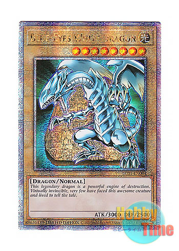 画像1: 英語版 LC01-EN004 Blue-Eyes White Dragon 青眼の白龍 (クォーターセンチュリーシークレットレア) Limited Edition