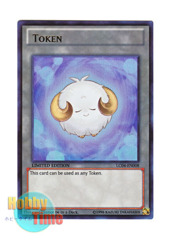 画像1: 英語版 LC04-EN008 Token : White Lamb トークン ： ホワイトラム (ウルトラレア) Limited Edition
