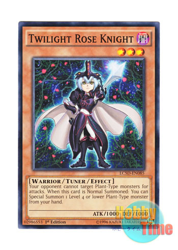 画像1: 英語版 LC5D-EN085 Twilight Rose Knight 夜薔薇の騎士 (ノーマル) 1st Edition