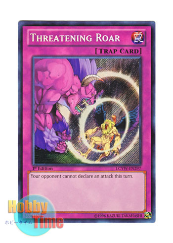 画像1: 英語版 LCYW-EN297 Threatening Roar 威嚇する咆哮 (シークレットレア) 1st Edition