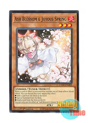 画像1: 英語版 L26D-ENM02 Ash Blossom & Joyous Spring 灰流うらら (ノーマル) 1st Edition