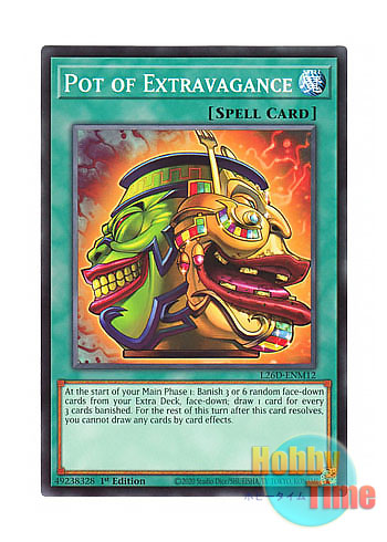 画像1: 英語版 L26D-ENM12 Pot of Extravagance 強欲で金満な壺 (ノーマル) 1st Edition