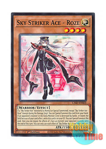 画像1: 英語版 L26D-ENS03 Sky Striker Ace - Roze 閃刀姫－ロゼ (ノーマル) 1st Edition