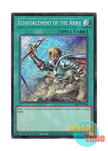 画像1: 英語版 L26D-ENS08 Reinforcement of the Army 増援 (シークレットレア) 1st Edition