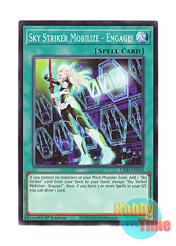 画像1: 英語版 L26D-ENS10 Sky Striker Mobilize - Engage! 閃刀起動－エンゲージ (ノーマル) 1st Edition