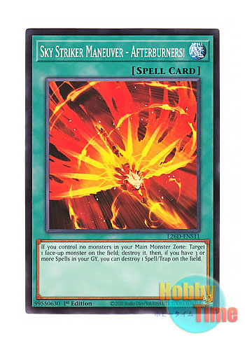 画像1: 英語版 L26D-ENS11 Sky Striker Maneuver - Afterburners! 閃刀術式－アフターバーナー (ノーマル) 1st Edition