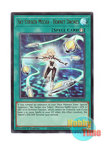画像1: 英語版 L26D-ENS13 Sky Striker Mecha - Hornet Drones 閃刀機－ホーネットビット (ウルトラレア) 1st Edition