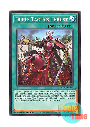 画像1: 英語版 L26D-ENS23 Triple Tactics Thrust 三戦の号 (ノーマル) 1st Edition
