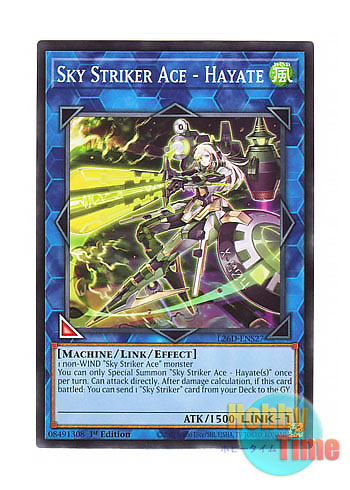 画像1: 英語版 L26D-ENS27 Sky Striker Ace - Hayate 閃刀姫－ハヤテ (ノーマル) 1st Edition