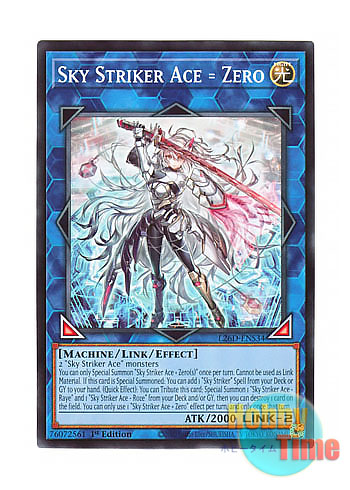 画像1: 英語版 L26D-ENS34 Sky Striker Ace = Zero 閃刀姫＝ゼロ (ノーマル) 1st Edition