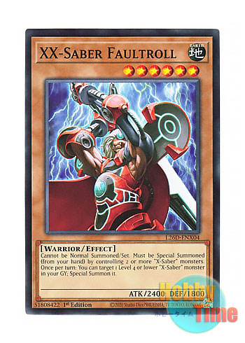 画像1: 英語版 L26D-ENX04 XX-Saber Faultroll XX－セイバー フォルトロール (ノーマル) 1st Edition