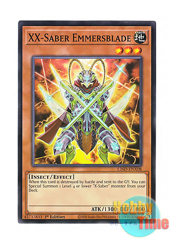 画像1: 英語版 L26D-ENX08 XX-Saber Emmersblade XX－セイバー エマーズブレイド (ノーマル) 1st Edition