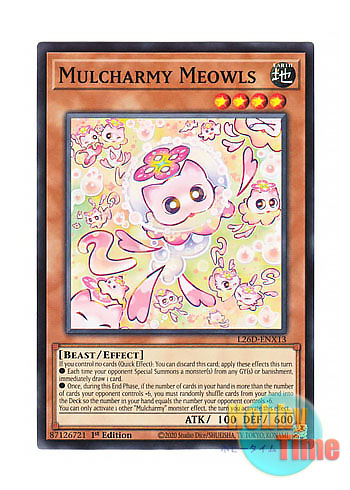 画像1: 英語版 L26D-ENX13 Mulcharmy Meowls マルチャミー・ニャルス (ノーマル) 1st Edition
