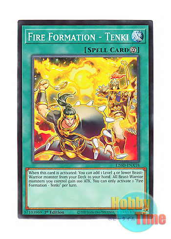 画像1: 英語版 L26D-ENX18 Fire Formation - Tenki 炎舞－「天キ」 (ノーマル) 1st Edition