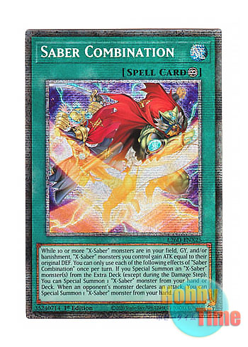 画像1: 英語版 L26D-ENX25 Saber Combination セイバー・コンビネーション (スターライトレア) 1st Edition