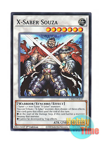 画像1: 英語版 L26D-ENX37 X-Saber Souza X－セイバー ソウザ (ノーマル) 1st Edition