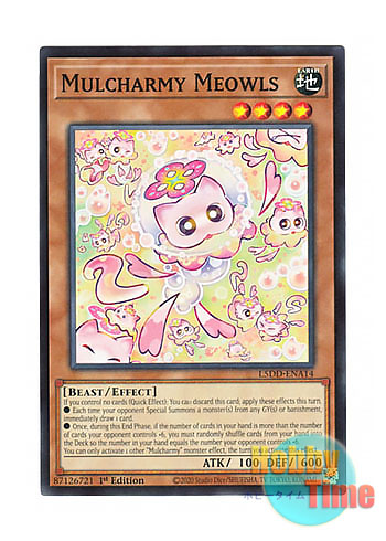 画像1: 英語版 L5DD-ENA14 Mulcharmy Meowls マルチャミー・ニャルス (ノーマル) 1st Edition